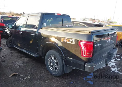 2016 Ford F-150 Lariat из США, поврежденный, VIN 1FTEW1EG5GFA09963